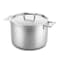 Mepra Attiva Pewter Deep Pot - 9"Dia 30280122 - alternate 1