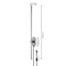 Jonathan Y Anton 27.25" 1-Light Modern Minimalist Iron Adjustable Bar Integrated LED Plug-In Sconce, Chrome JYL7136C - alternate 12
