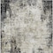 Homeroots 5' X 8' Black Ivory And Beige Abstract Washable Indoor Outdoor Area Rug 612305 - alternate 6