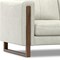 Homeroots 62" Gray Leather Sofa 641136 - alternate 7