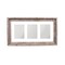 Homeroots 5" x 7" Natural Distressed Reclaimed Wood Hanging Picture Frame with Mat 380300 - alternate 6