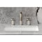 Kingston Brass Widespread Bathroom Faucet with Push Pop-Up Drain, Brushed Nickel KS1418RNX - alternate 5