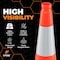 Xpose Safety 36 in Slim Line Orange Traffic Cone, PVC, 6 in & 4 in Collar, DOT Approved, 252 PK, Full Pallet OTC36SL-64-FP252-X - alternate 6