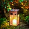 Techko Solar Modern Candle Lantern - Large with Hanging Hook SCL-2205-1 - alternate 8