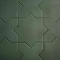 Apollo Tile Seville 7 x 7 in. Matte Sage Green Porcelain Star Wall and Floor Tile 5.31 sq ft/case, 34PK TNG88STRGRNA - alternate 7