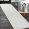 Jonathan Y Twyla Classic Solid Low-Pile Machine-Washable Cream 2 ft. x 8 ft. Runner Rug WSH300E-28 - alternate 1
