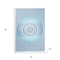 Homeroots 80" X 56" Blue And White Mandala Cotton Hanging Tapestry 397186 - alternate 3