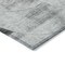 Homeroots 8' Gray And Charcoal Round Geometric Washable Indoor Outdoor Area Rug 604913 - alternate 9