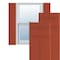 Ekena Millwork True Fit PVC, Two Board Joined Board-n-Batten Shutters, Colorful Leaves, 10 3/4W x 49H, PR TFP101BBF11X049CL - alternate 1