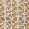 Homeroots 5' X 8' Copper And Ivory Abstract Washable Indoor Outdoor Area Rug 614150 - alternate 7