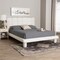 Baxton Studio Ralayna Modern Luxe Ivory Boucle Fabric Queen Size Bed 250-13649-ZORO - alternate 7