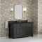 James Martin Vanities Brookfield 60" Single Vanity, Black Onyx, w/ 3 CM Phantome Eclos Top 547-V60S-BKO-3PHT - alternate 6
