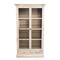 Homeroots 46in Ivory Solid Wood Frame China Cabinet With Three Shelves And Two Drawers 489026 - alternate 1