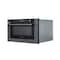 Koolmore Reserve 24 in. Stainless Steel Microwave Drawer, 1.2 Cu. Ft Capacity in Black KM-MD-1BSS - alternate 8