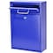 Mail Boss Olympus Locking Wall-Mount Drop Box, Blue, 16-Gauge Steel 805932 - alternate 6