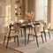 Leisuremod Aspen Collection Modern Dining Chair Black Frame in White ACBL51W - alternate 8
