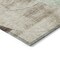 Homeroots 8' X 10' Artichoke Green Brown And Beige Geometric Washable Indoor Outdoor Area Rug 604902 - alternate 7