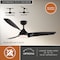 Vaxcel Crest Hill, 56 in, Black Ceiling Fan, Black Blades, LED, Remote, DC Motor F0145 - alternate 5