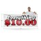 Signmission Everything 10 Dollars, 48 Inch x 120 Inch, Vinyl Banner B-120-30566 - alternate 4
