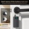 Wrightmaster 5 in 1 Corded Aluminum Smart Lock Deadbolt with APP, Biometric, Key Fob Door Lock, Handle in Black ZR-LYF-D6 - alternate 7