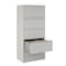 Hirsh 30" W 5 Drawer Lateral File Cabinet, Light Gray, A4/Legal/Letter 14981 - alternate 5