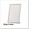 Universal FRAME, SNAP, 11X17, ALUM, SV, 5PK UNV08233 - alternate 2