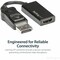 Startech.Com ACTIVE DISPLAYPORT TO HDMI ADAPTER DONGLE - 4K 60HZ 3840X2160/1080P/18GBPS/7.1 DP2HD4K60S - alternate 5