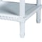 Baxton Studio Jeanne Vintage Traditional White Wood End Table 251-13895-ZORO - alternate 8