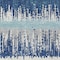 Homeroots 5' X 8' Blue Gray And Ivory Striped Washable Indoor Outdoor Area Rug 598329 - alternate 8