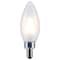 Satco 3 Watt B11 LED Candelabra Base Frost Finish 3000K CCT 120 Volt S12491 - alternate 2