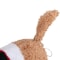 Sunjoy 34 in. Christmas Lighted Fabric Dog, 3D Tinsel Santa Dog Outdoor Garden Yard Lawn D116019500 - alternate 5