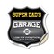Signmission Super Dad's Garage I Can Fix Everything But Stupid, 12 Inch X 12 Inch, Vinyl Decal SHI-D-12-490-SUPER DAD - alternate 1