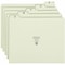 Smead 15 Tab Cut Letter Recycled Top Tab File Folder, Gray, 25PK SMD50376 - alternate 1