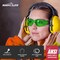 Bison Life Keystone, Safety Glasses, Anti-Scratch, Assorted: Green, Pink, Blue, Gray, Yellow, Black Lens BL-KSSG1-CLBT-ADP-12 - alternate 8