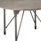 Homeroots 45" X 45" X 30" Gray Oak And Sandy Gray Dining Table 318920 - alternate 3