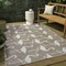Jonathan Y Liana Casual Coastal Flamingos Two-Tone Beige/White 8 ft. x 10 ft. Indoor/Outdoor Area Rug TSN401A-8 - alternate 8