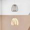 Jonathan Y Gigi 11.5" Modern Glam Metal Adjustable Dimmable Stripe Cage Integrated LED Pendant, Black/Gold Paint JYL7149A - alternate 7