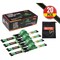 Mytee Products 2in x 16ft Green E-Track Ratchet Tie Down Straps, 1,500 lbs WLL, 4,500 lbs, 5PK ETKRS216-Gx5 - alternate 1