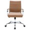 Leisuremod Benmar Leather Office Chair, Brown BO19BRL - alternate 6