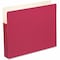 Smead File Pocket, StraightCut Tab, 134 Expansion, Letter Size, Red, 25 per Box 73221, Red SMD73221 - alternate 2