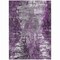 Homeroots 8' X 10' Eggplant Purple And Lavender Abstract Washable Indoor Outdoor Area Rug 582917 - alternate 7