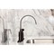 Kingston Brass Bridge Kitchen Faucet with Brass Sprayer, Oil Rubbed Bronze KS8265DLBS - alternate 5