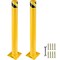 Vevor Safety Bollard Steel Bollard Post Yellow Pipe Steel Barrier 48" H 5.5" D BP-48-5.5 - alternate 1