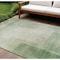 Homeroots 8' X 10' Artichoke Green Geometric Washable Indoor Outdoor Area Rug 608085 - alternate 1