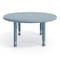 Flash Furniture Commercial Plastic Adjustable Height Classroom Activity Table-Dusty Blue, 33 in RD YU-YCX-007-2-ROUND-TBL-DSTYBL-GG - alternate 7