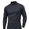 Seraphina Safety Apparel Men's Active Flame-Resistant Long Sleeve Mock Neck Shirt, Gray, XL CXLSMM - alternate 2