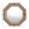 Bali & Pari Mirai Bohemian Woven Grasscloth Octagon Accent Mirror 255-14041-ZORO - alternate 5