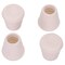 Prosource Furniture Leg Tip, Round, Rubber, White, 1/2 in Dia, 1.1 in H FE-50641-B - alternate 1