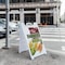 Signmission Farmers Market, A-Frame & 2 Decals Installed, Heavy-Duty Plastic Frame SBHD-D-2436-Farmers Market - alternate 4