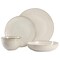 Gibson Elite Matisse 16 Piece Stoneware Dinnerware Set in Cream with Reactive Glaze 138959.16 - alternate 4